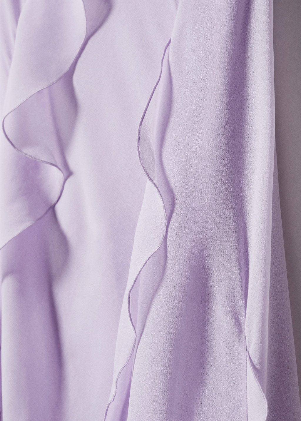 New burst chiffon sexy halter halter slit ruffled skirt