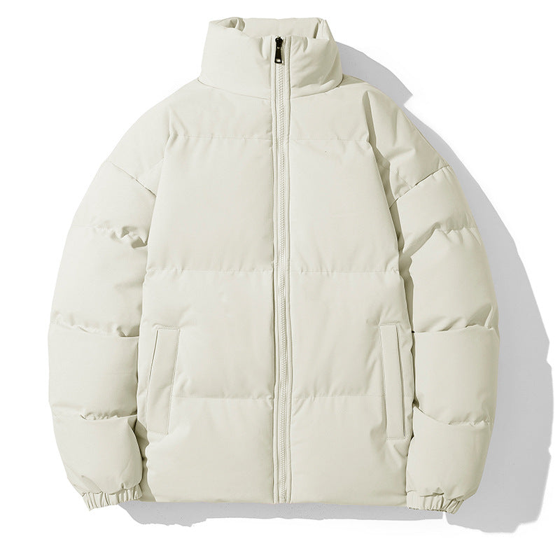 Autumn and winter cotton-padded men's autumn and winter tide brand warm cotton-padded jacket cotton-padded jacket multi-color couples